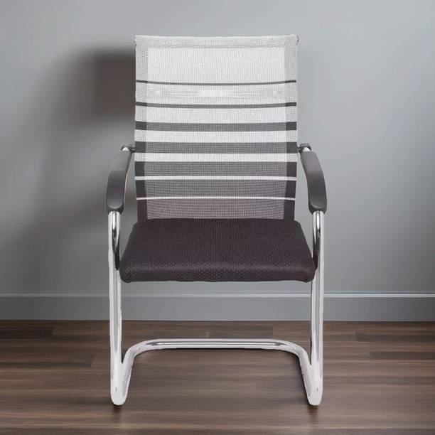 RUDRAAKSH Office Staff Fabric Office Arm Chair