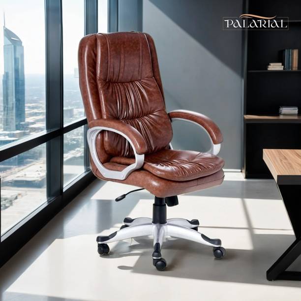 Palarial LuxPro Executive Leather Office Chair Leatherette Office Executive Chair