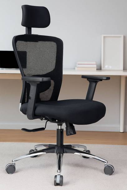 CloudSit Ergonest Ergonomic High Back Office Chair Intelli-Adapt Recline, 2D Armrest, Mesh Office Adjustable Arm Chair