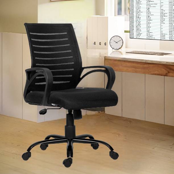 Da URBAN Maddox Black Mesh Office Executive Chair
