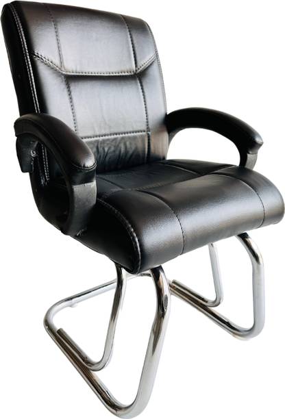 RATISON Ergonomic Office Home study reception school library visitor arm Chair Leatherette Office Arm Chair