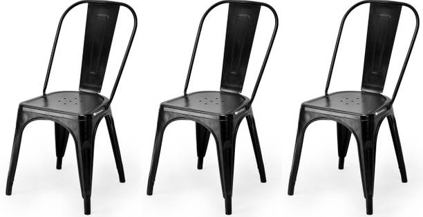 OFFICE SEATING Ergonomic Comfortable Iron Cafe chair Dining Reception Chair Metal Dining Chair