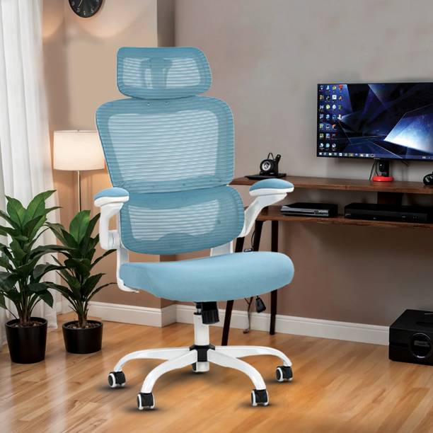 Drogo Ergonomic Office Chair for Work from Home Computer Chair with Lumbar Support Mesh Office Adjustable Arm Chair