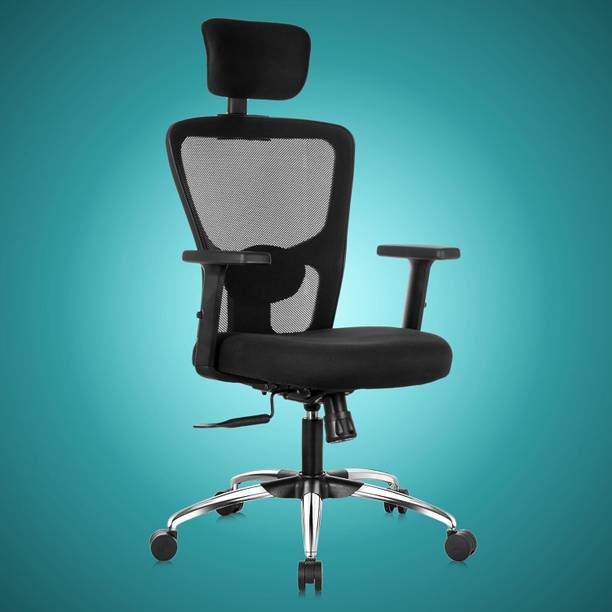 ASTRIDE Aevin Ergonomic Office Chair,Single Lock Synchro Mechanism,2Dsoft Arm,Metal Base Mesh Office Adjustable Arm Chair