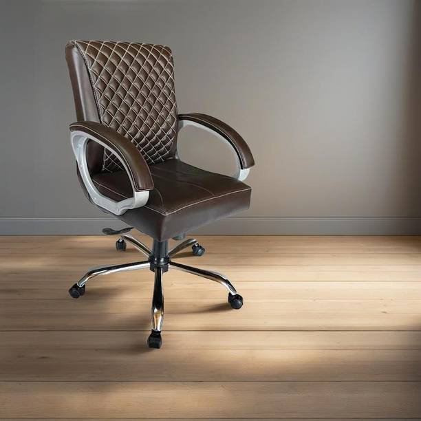 RM HOME Nosa Split Leather Office Executive Chair