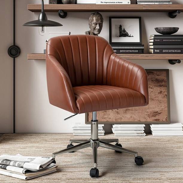Doe Buck Fabric Office Adjustable Arm Chair