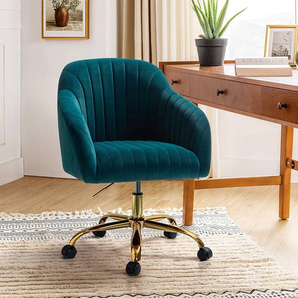 Doe Buck Fabric Office Adjustable Arm Chair