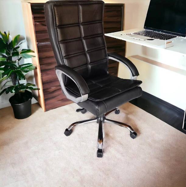 RM HOME Split Leather Office Executive Chair