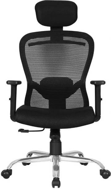 DECOIN High Back Ergonomic Chair Mesh Office Adjustable Arm Chair