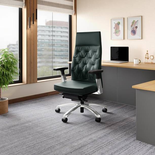 Godrej Interio Posture Perfect High Back Leather Office Executive Chair