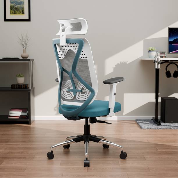 GREEN SOUL Zodiac Lite High Back Ergonomic Chair|Home, Office, WFH|1D Armrest|Premium Mesh Office Adjustable Arm Chair