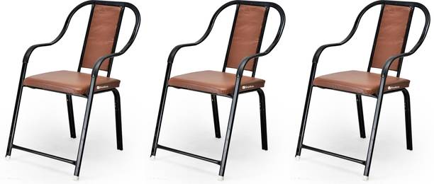 RATISON Home/Office/Visitor/Study/Executive/Computer/Student/Work from Home Study Chair Leatherette Office Arm Chair