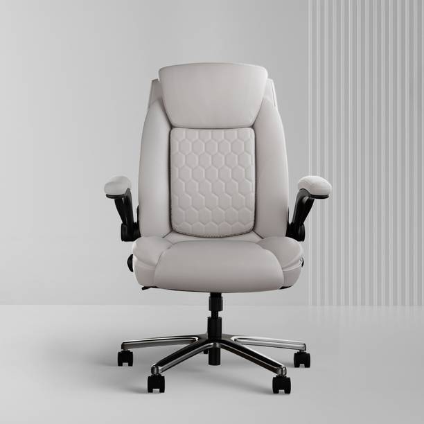 Frido 3D Posture Plus Ergonomic Chair, Home Office Gaming Chair for Long Sitting Hours Leather Office Adjustable Arm Chair