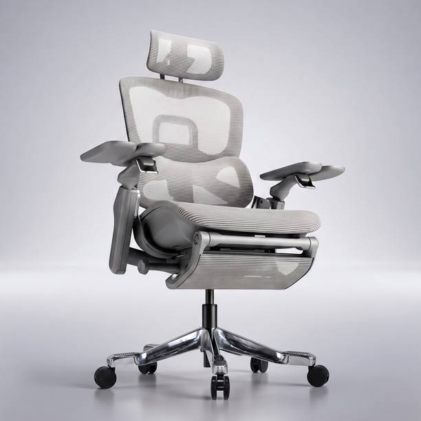 Drogo Ergoflow Premium Ergonomic Office Chair with Flow Technology & Magic Armrest Mesh Office Executive Chair