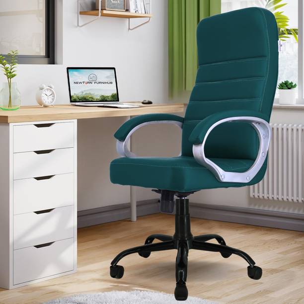 zidle ROLEX Premium Leather executive/Boss work from home/office Chair with 1 yrs wrty Leather Office Executive Chair