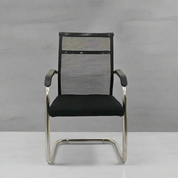 LivIn Styles Reading Chair, Visitor Chair, Study Chair Mesh Office Visitor Chair