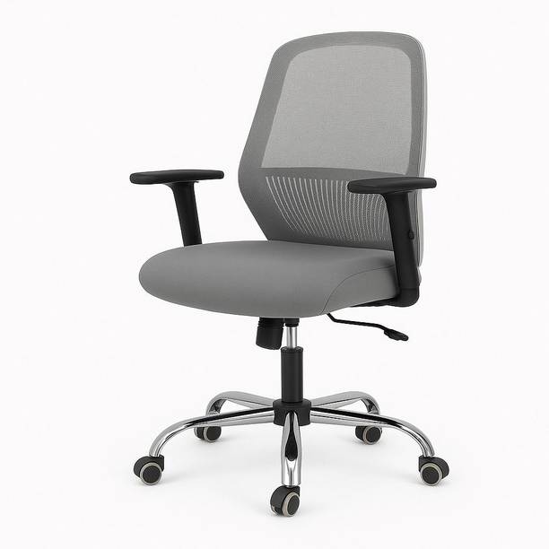 Paradise Furniture Trendy Grey Mesh Office Executive Chair