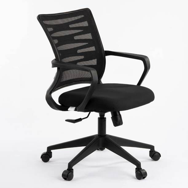 MAHA GURU MGNEWPLUS364 Nylon Office Arm Chair