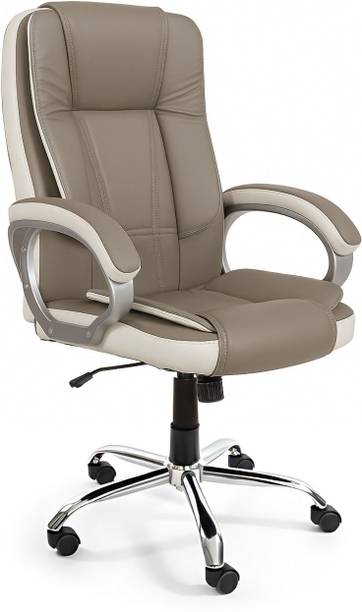 ACTIVA Venture Ergonomic Office Chair| Swivel Chair with Adjustable Height Leatherette Office Adjustable Arm Chair