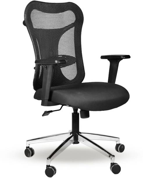 Onyx Nylon Mid Back Office Chair – Ergonomic,Adjustable,Metal Base, Optional Install Nylon Office Executive Chair
