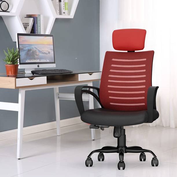 CELLBELL Desire C104 High Back Fabric, Mesh Office Arm Chair