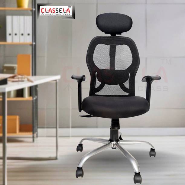 CLASSELA Matrix Ergonomic Executive chair with Adjustable headrest & 2 Years warranty Mesh Office Executive Chair