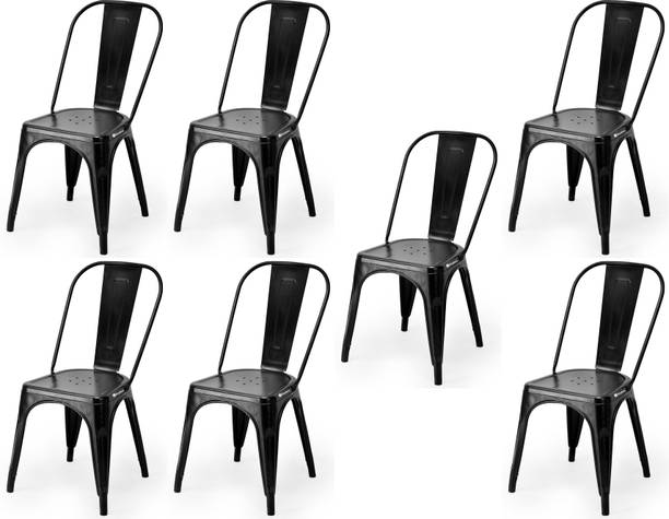 APPLE FURNITURE Iron Dining Chair/Restaurant/Home/Office chair with Powder Coated Paint Metal Dining Chair