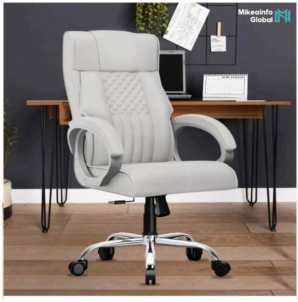 MikeaInfo Oxford Executive chair Leatherette Leatherette Office Adjustable Arm Chair