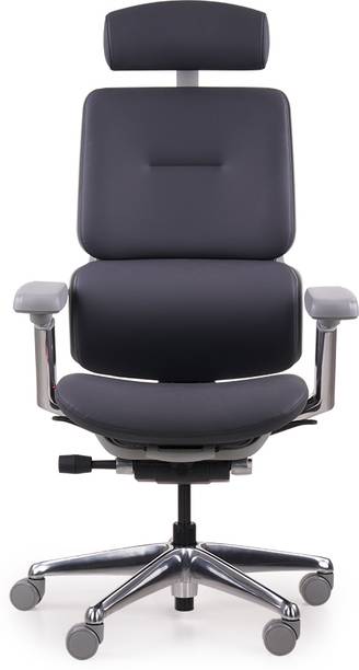 Durian Leatherette Office Adjustable Arm Chair