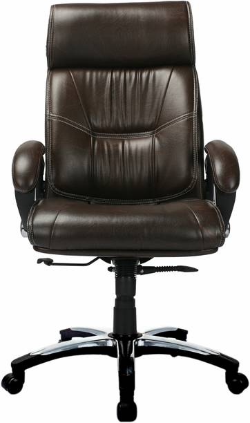Adiko Adiko High back Executive Chair in Brown Leatherette Office Executive Chair
