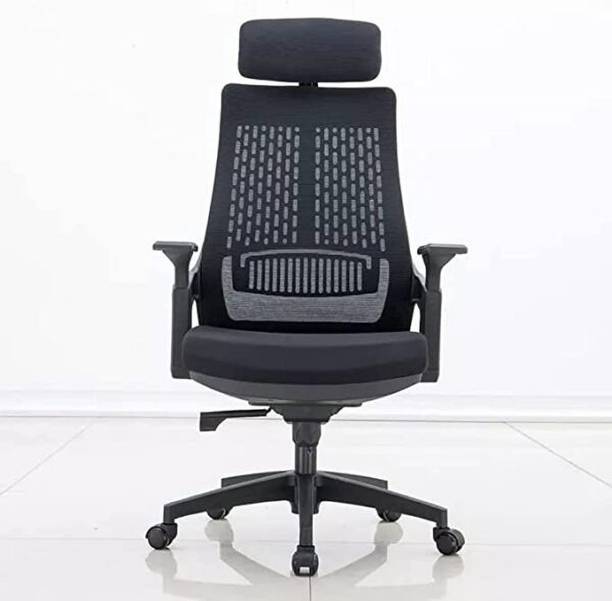 Oakcraft Mesh Office Adjustable Arm Chair