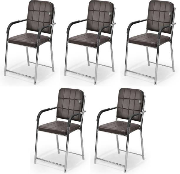 RATISON Ergonomic Executive Reception Desk Office visitor study home work Chair Leatherette Office Visitor Chair