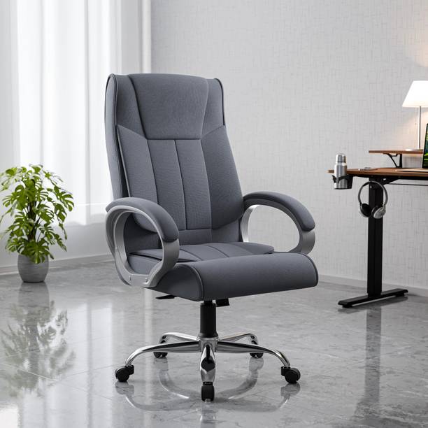 GREEN SOUL Kiev Orthopedic Office Chair | Ergonomic Design with Rocking Function Fabric Office Executive Chair