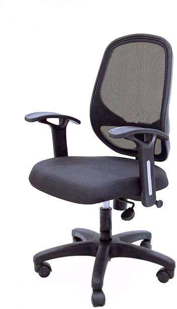 MAESTRO Home & Office Mesh Chair with Fixed Handles - Comfortable Desk Chair Fabric Office Conference Chair