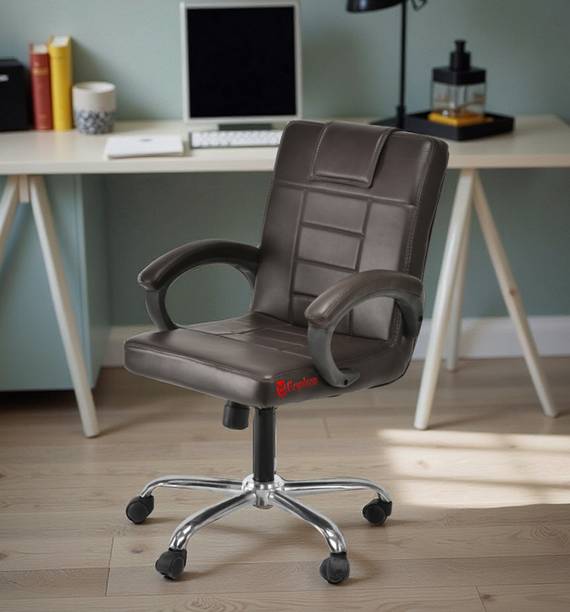 TARUN GRAMUDYOG revolving chair Comfortable Perfect chair for Home office Leatherette Office Arm Chair
