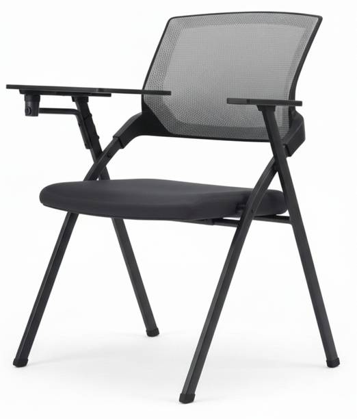 POLO Foldable Mesh Training Study Chair with Cushion & Adjustable Writing Pad Mesh Study Folding Chair
