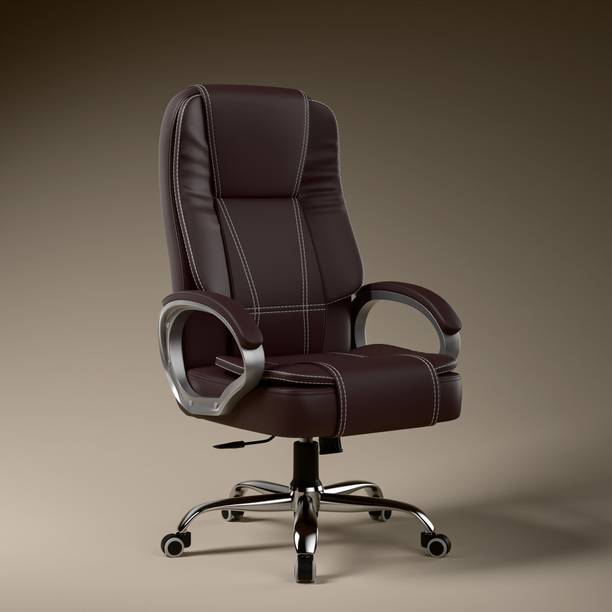 GREEN SOUL Vienna High Back Ergonomic|Home & Office use|Premium Finish|Ultra Comfort Leatherette Office Executive Chair