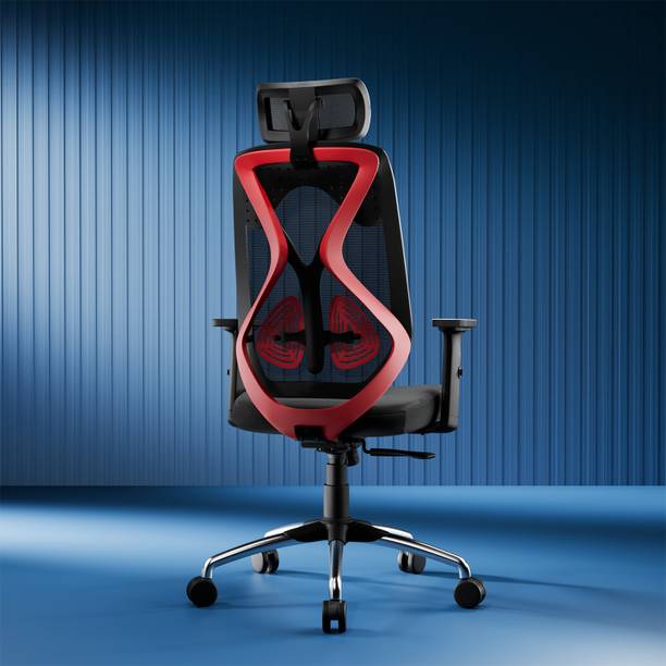 Vergo Transform Prime High Back Ergonomic Home Office Chair|Headrest,2D Armrest,Lumbar Mesh Office Executive Chair