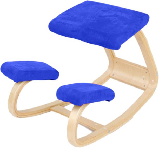 Make My Chairs ™ Ergo Kneeling Yoga Meditation Chair with High Cushion Home Office Chair Fabric Office Arm Chair