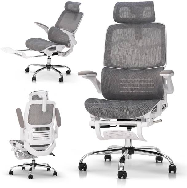 Drogo Office Chair for Work from Home Computer Chair with Head & Lumbar Support Mesh Office Executive Chair