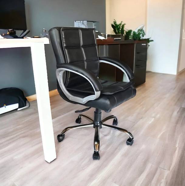 RM HOME Sado Split Leather, Leatherette Office Executive Chair