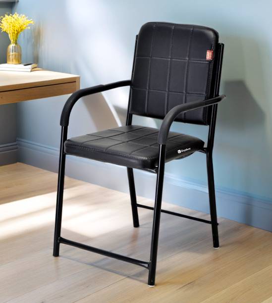 P P CHAIR Multipurpose cast iron comfort setting Dining chair Home Office Study Chair Leatherette Dining Chair