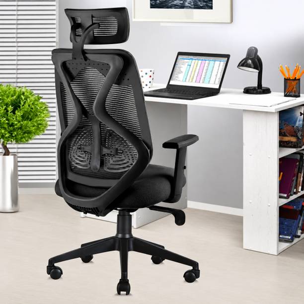 ASTRIDE Ergofit ISI Certified Ergonomic Office Chair High Back, Synchro Tilt Mechanism Mesh Office Adjustable Arm Chair