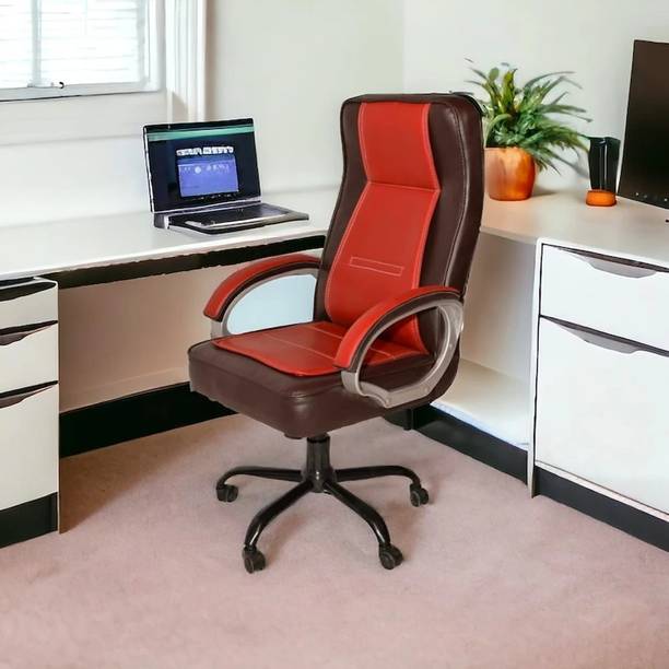 RM HOME Tenoxy Split Leather Office Executive Chair