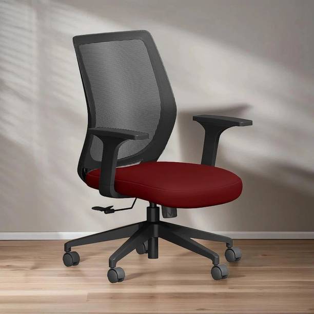 Godrej Interio Curv Wide Back Fabric Office Arm Chair