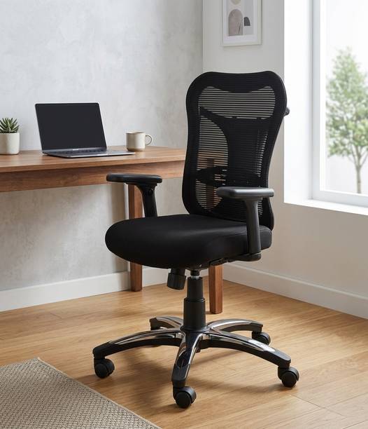 OUTAREA Mesh Office Chair Comfortable Design for Work from Home Setup Mesh Office Adjustable Arm Chair