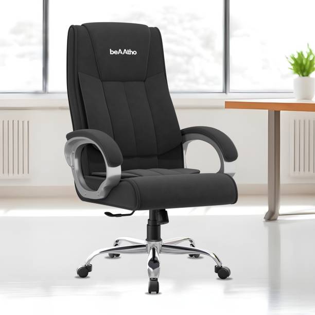 beaatho Berlin Orthopedic Boss Chair -3-Year Warranty | Breathable Fabric Chair Fabric Office Executive Chair