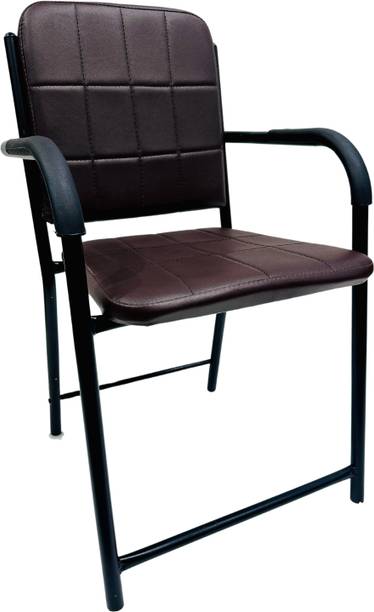 NEW GOYAL FURNITURE made in black iron chair from home cafe chair study chair with arm rest Metal Dining Chair