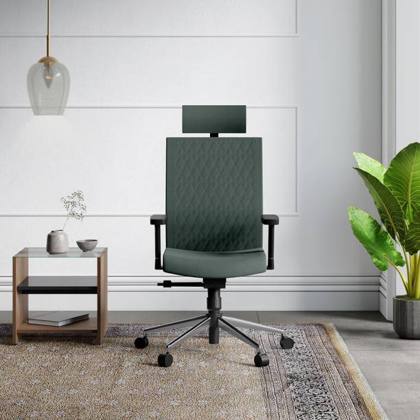Godrej Interio Prime High Back Fabric Office Adjustable Arm Chair