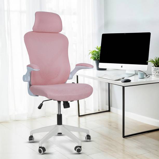 Drogo Office Chair for Work from Home Computer Chair with Head & Lumbar Support Mesh Office Executive Chair